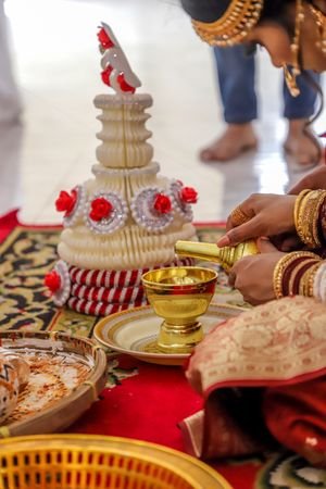 Parure d'or en écrin