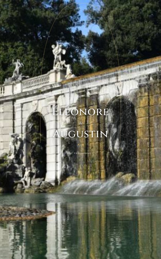 电子婚礼请柬 La Corniche De Pierre，Jardin Impérial 系列